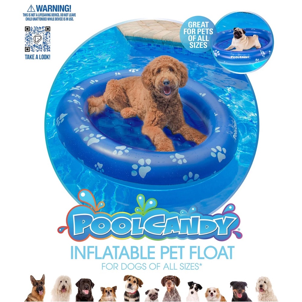 Pool Candy Dog Pool Float and Lounger